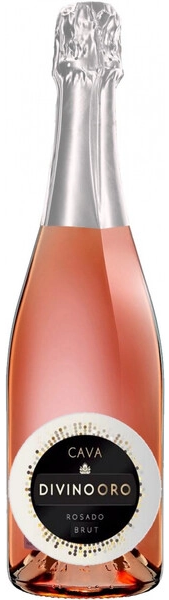 Игристое вино Navarro Lopez, "Divino Oro" Rosado Brut, Cava DO