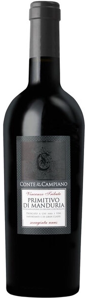 Вино "Conte di Campiano" Primitivo di Manduria DOC