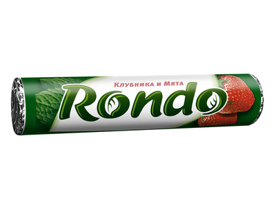 Драже RONDO клубника и ментол 30 г
