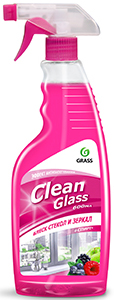 Средство для мытья стекол GRASS "Clean Glass" лесные ягоды 600 мл