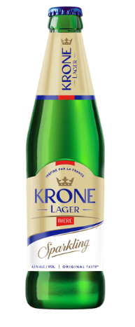 Пиво светлое «Krone Lager Biere». Пастеризованное