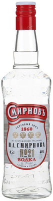 Водка "СМИРНОВЪ №21"