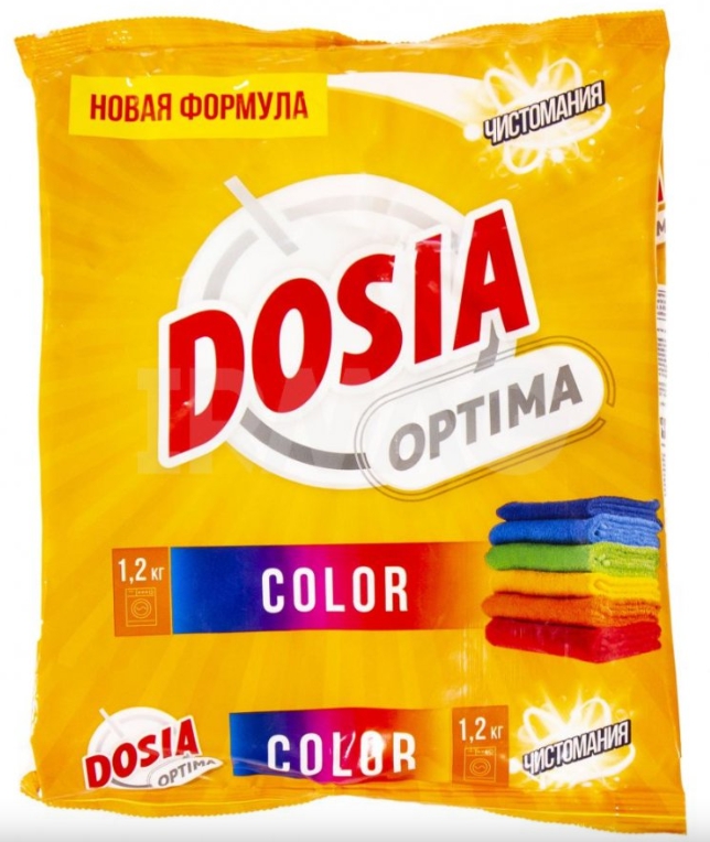 Порошок стиральный DOSIA "Optima Color" 1.5 кг