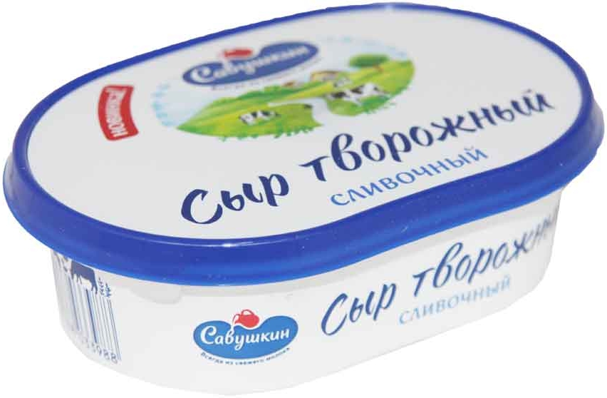 Сыр САВУШКИН творжный сливочный 150 г 60%