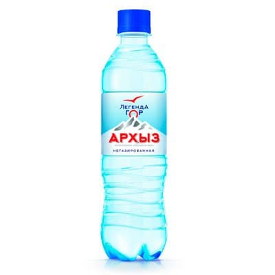 Вода минеральная ЛЕГЕНДА ГОР "Архыз" негазированная 0.5 л