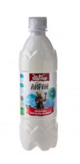 Напиток кисломолочный ДАР ГОР "Айран" 0.5 л 0,5%