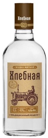 Водка «ХЛЕБНАЯ»