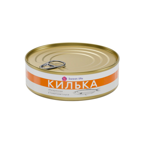 Килька SWEET LIFE обжаренная в томатном соусе 240 г