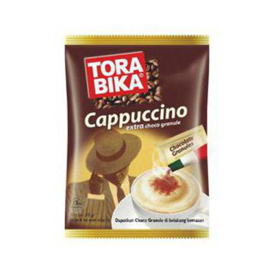 Кофе 3 в 1 TORABIKA Cappuccino с шоколадной крошкой 25 г