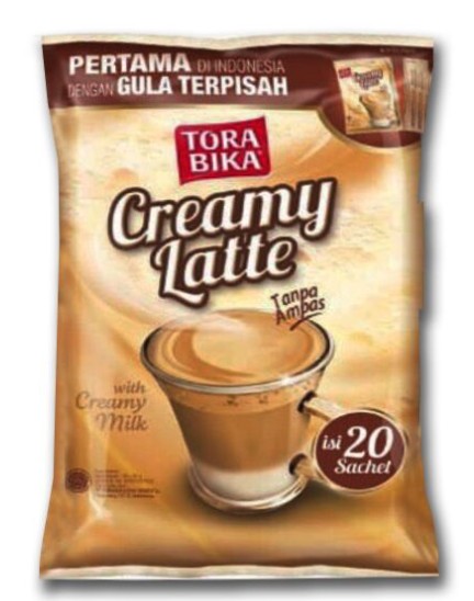 Кофе растворимый 3 в 1 TORABIKA Creamy latte 30 г