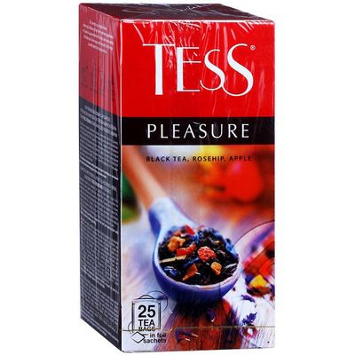 Чай черный TESS "Pleasure" 25 пак