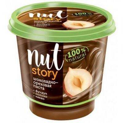 Паста "Nut story" шоколадно-ореховая 350 г