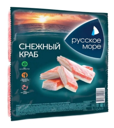 Крабовые палочки РУССКОЕ МОРЕ "Снежный краб" 200 г