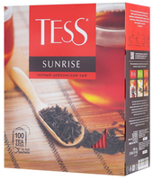 Чай черный TESS "Sunrise" 100 пак