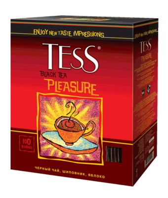 Чай черный TESS "Pleasure" 100 пак