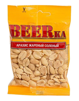 Арахис Жареный Соленый Beerка 90 гр