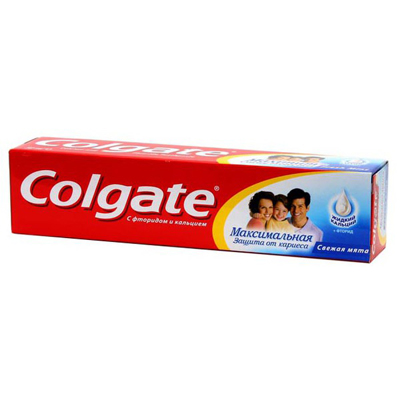 Зубная паста Colgate от кариеса Свежая мята туб. 50 мл