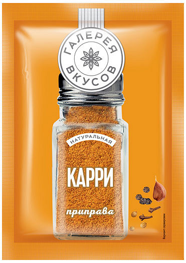 Приправа ГАЛЕРЕЯ ВКУСОВ "Карри" 20 г