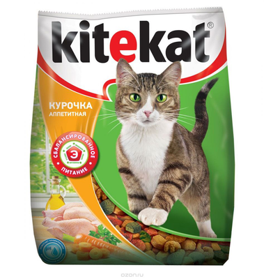 Сухой корм кошек KITEKAT "Курочка аппетитная" 800 г