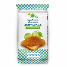 Мармелад БЕКОВСКИЙ "Бутербродный" яблочный 270 г