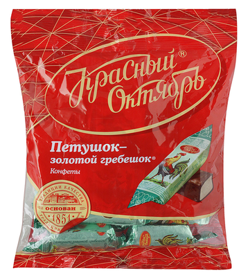 Конфеты КРАСНЫЙ ОКТЯБРЬ "Петушок золотой гребешок" 250 г