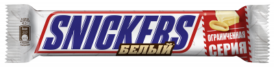 Батончик SNICKERS шоколадный белый 81 г