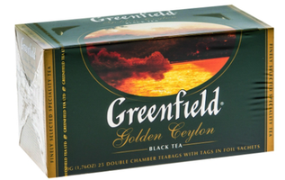 Чай черный GREENFIELD "Golden Ceylon" 25х2г