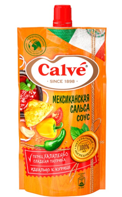 Соус CALVE "Мексиканская Сальса" 230 г