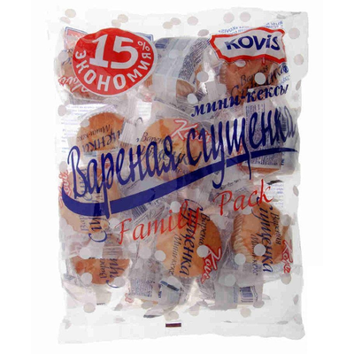 Мини-маффины KOVIS с вареной сгущенкой 470 г