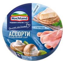 Сыр HOCHLAND "Ассорти синее" плавленый 140 г 50%