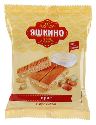 Ирис ЯШКИНО с арахисом 140 г