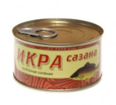 Икра АВИСТРОН сазана пробойная соленая 120 г