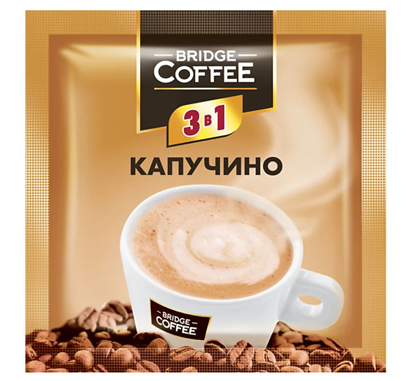 Напиток кофейный растворимый BRIDGE COFFEE 3в1  Капучино 20 г