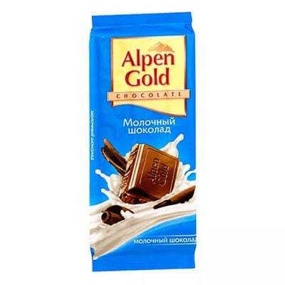 Шоколад ALPEN GOLD молочный 80 г