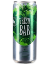 Напиток   FRESH BAR  "Kiwi Mix" сильногазированный  0.48 л