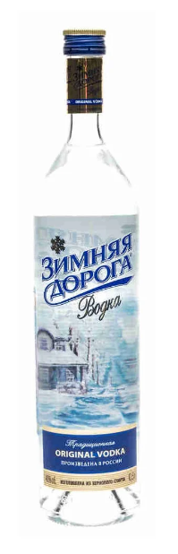 Водка "ЗИМНЯЯ ДОРОГА ТРАДИЦИОННАЯ"