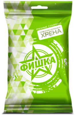 Сухарики ФИШКА ржаные холодец с хреном 130 г