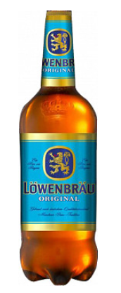 Пиво светлое пастеризованное "Lowenbrau Original" 5,4% ПЭТ 1.3 л.