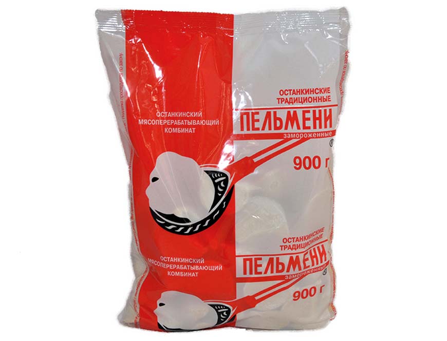 Пельмени "Останкинские" традиционные 900 г