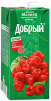 Нектар ДОБРЫЙ яблоко, малина и черноплодная рябина 2 л