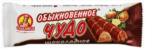 Батончик СЛАВЯНКА "Обыкновенное чудо" шоколадное 55 г