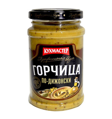Горчица КУХМАСТЕР "По-Дижонски" 210 г