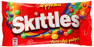 Драже SKITTLES фрукты 38 г