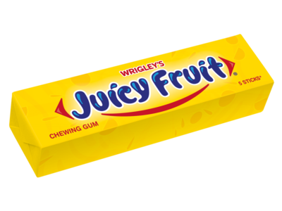 Жевательная резинка JUICY FRUIT 13 г