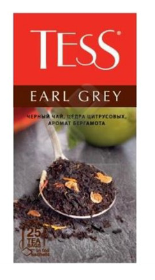 Чай черный TESS "Earl Grey" 25х1,8г