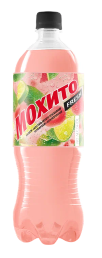 Напиток "Мохито fresh" клубничный среднегазированный 0.5 л