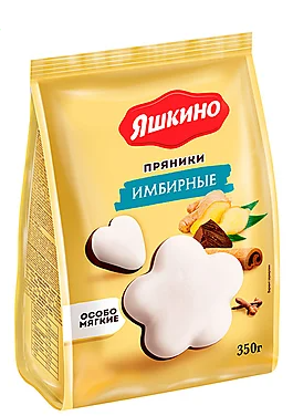 Пряники ЯШКИНО "Имбирные" 350 г